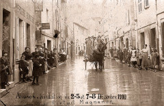 Avignon inondation 1910 Portail Magnanen -
													France
												
