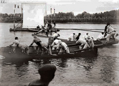 Avignon joute et cinéma en août 1908 -
													69 Rhône
												