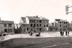 Avignon quartier La Balance Rue de Grottes en 1940