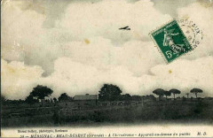 Bordeaux Beau-desert-Mérignac semaine d'aviation sept 1910 vue générale 1 à Bordeaux