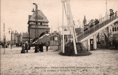 Bordeaux Exposition-Maritime 1907 Passerelle 3 à Bordeaux