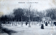 Bordeaux - Place du repos c 1900 à Bordeaux