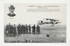 Sports Aviation - Issy-les-Moulineaux (7 septembre 1908)- Delagrange a battu tous les records du monde ...  à Issy-les-Moulineaux
