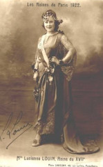 Lucienne Louin Reine du XVIIème 1922