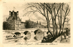 Ch Pinet Sculp n° 56 Pont Royal - Pavillon de Flore
