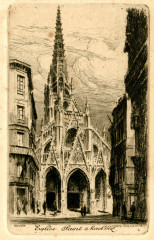 Rouen n° 6 Eglise Saint-Maclou (avec marges)
