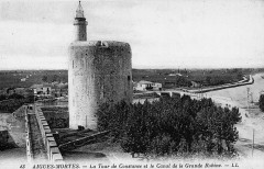 Tour de Constance et canal Grande Robine -
													30 Gard
												