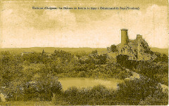 Châteauneuf du Pape château de l'Hers et la lône -
													84 Vaucluse
												