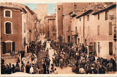 Châteauneuf-du-Pape Marché aux cerises