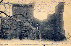 Châteauneuf-du-Pape Ruines du château