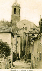 Montée de l'église de Mormoirron -
													84 Vaucluse
												