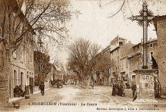 Mormoiron le Calvaire et le Cours