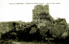 Beaumes ruines du vieux château