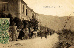 Maubec l'école en 1907 -
													84 Vaucluse
												