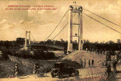 Sorgues inauguration du pont de l'Oiselet