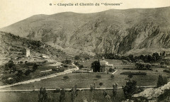Malaucène chapelle et chemin du Groseau -
													84 Vaucluse
												