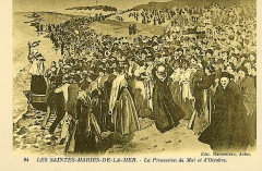 Saintes-Maries Procession de mai et octobre -
													13 Bouches du Rhône
												