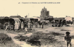Saintes-Maries-de-la-Mer Campement gitan -
													13 Bouches du Rhône
												