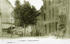 Valensole Place du Marché