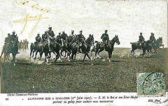 Alphonse Xiii au camp de Châlons