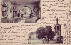 Eglise de Léning 1908 -
													57 Moselle
												