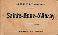 Sainte-Anne-d'Auray-Fr-56-vers 1930-a-couverture du carnet