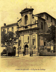 Forcalquier église du collège