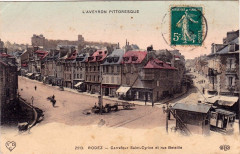 Aveyron Pittoresque 2513 - Rodez - Carrefour St Cyrice et rue Beteille -
													12 Aveyron
												