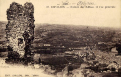 Espalion - Château de Calmont d'Olt 4 -
													12 Aveyron
												