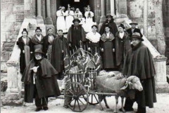 Les Baux Offrande des bergers pour Noël