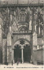 Bourges-Fr-18-Cpa-cathédrale-portai méridional-1 -
													18 Cher
												