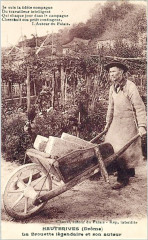 Hauterives - Cp Facteur Cheval -
													26 Drôme
												