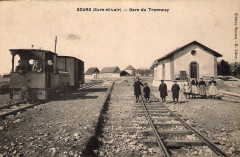 Sours Gare des Tramways d'Eure-et-Loir (France) -
													28 Eure et Loir
												