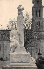 Abzac - monument aux morts -
													33 Gironde
												