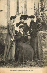 Aillas - coiffures du pays