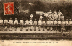 Ambares detachement-du-5e-genie-equipe-du-rail-mai-1905 -
													33 Gironde
												