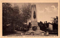Andernos-les-Bains - Monument aux morts 3