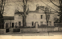 Arbanats - Domain de Mamain -
													33 Gironde
												
