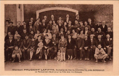 Arbanats - Maison Prudent-Lafitte - le personnel -
													33 Gironde
												