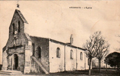 Arbanats - église 2 -
													33 Gironde
												