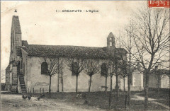 Arbanats - église 3 -
													33 Gironde
												