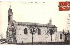 Arbanats - église 5 -
													33 Gironde
												