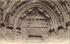 Bazas - Cathédrale - Tympan 1
