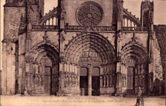 Bazas - Cathédrale façade 2