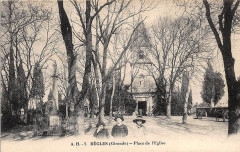 Bègles - place de l'église