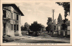 Beaulac-Bernos - avenue de la Poste