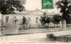 Bourg - château de Paty -
													33 Gironde
												