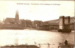 Branne - Dordogne et pont 2 -
													33 Gironde
												