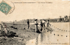 Cadillac - Bords de la Garonne - pêche à l'alose 1