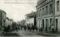 Cadillac-sur-Dordogne - rue de la Poste